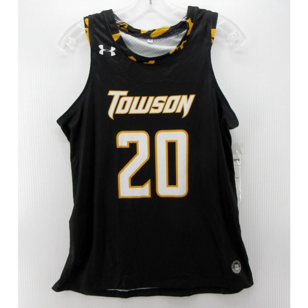 Towson Tigers Jersey Team Issued Small Under Armour Basketball NEW